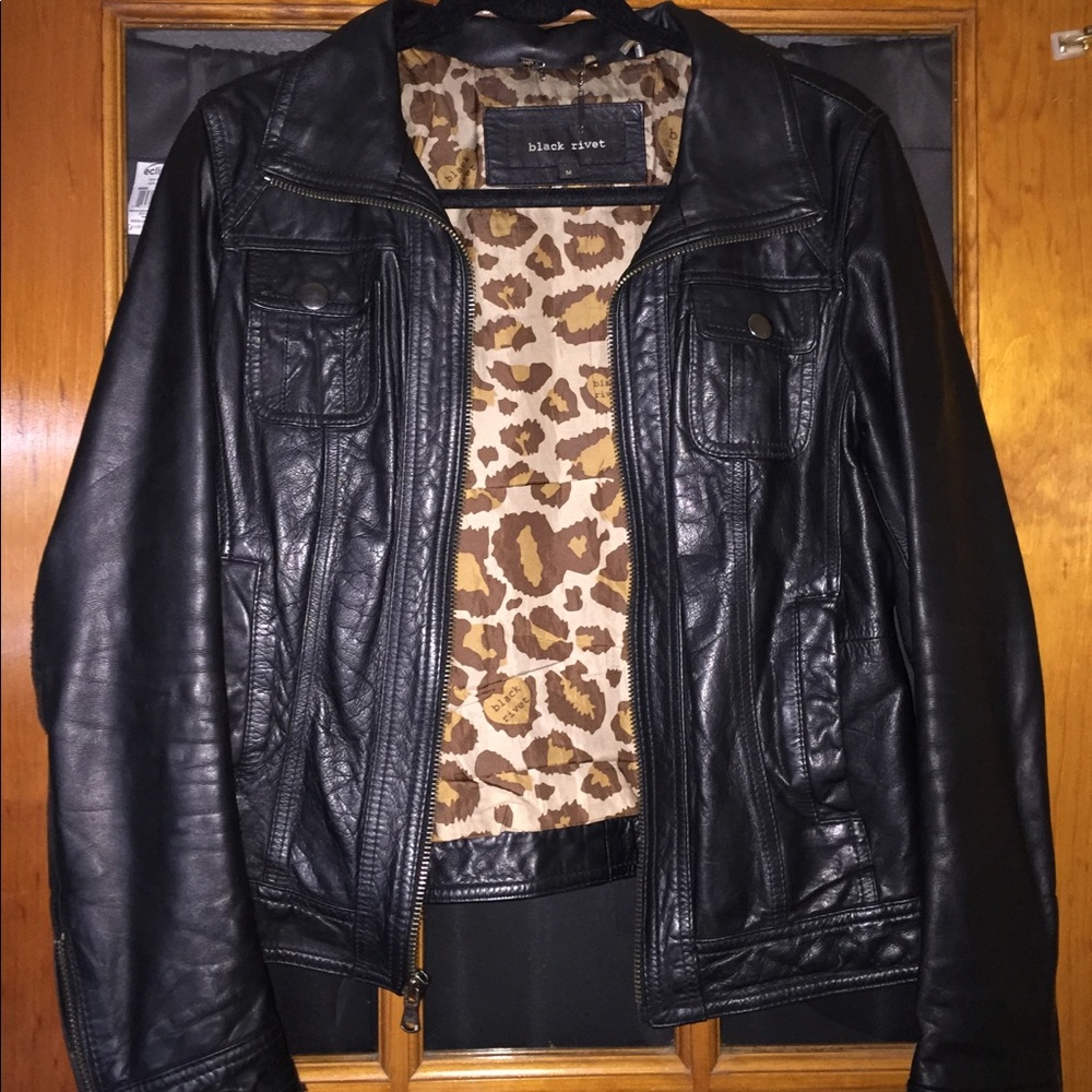 Black River Leather Jacket - Picture 1 of 5